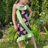 Schnittmuster Main SunnyDress - schmales Sommerkleid mit verschiedenen Rock und Rüschenoptionen - 80-164