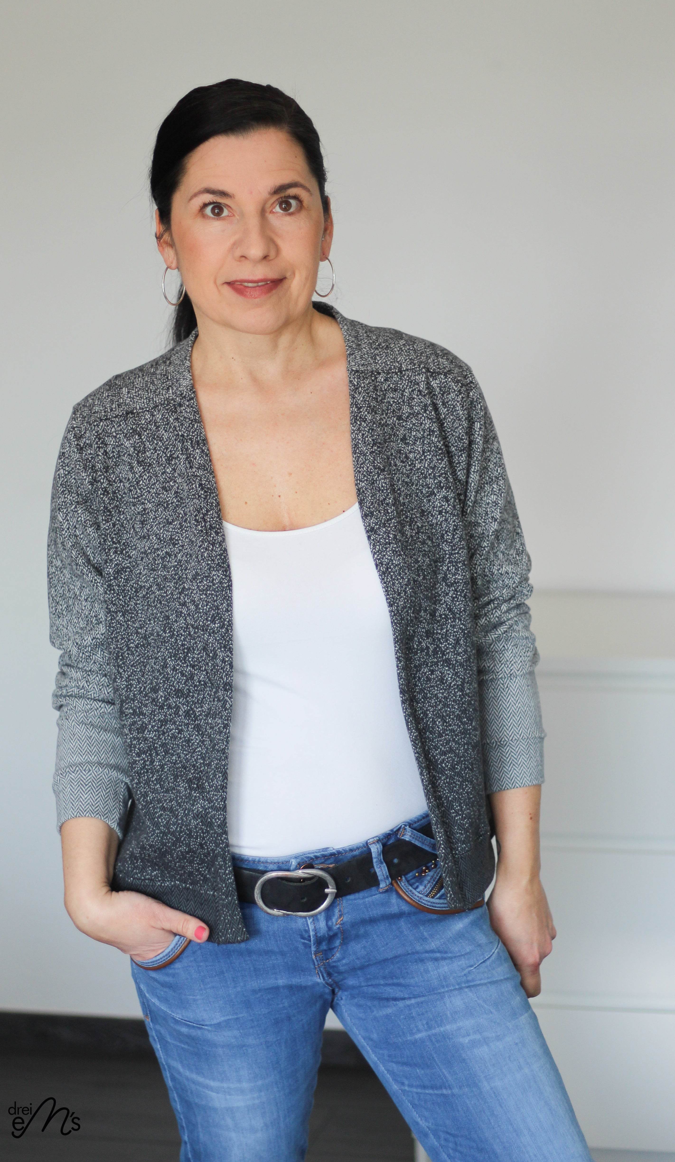 Schnittmuster Cardigan VARENNA Gr. 34-54 : - Sewando
