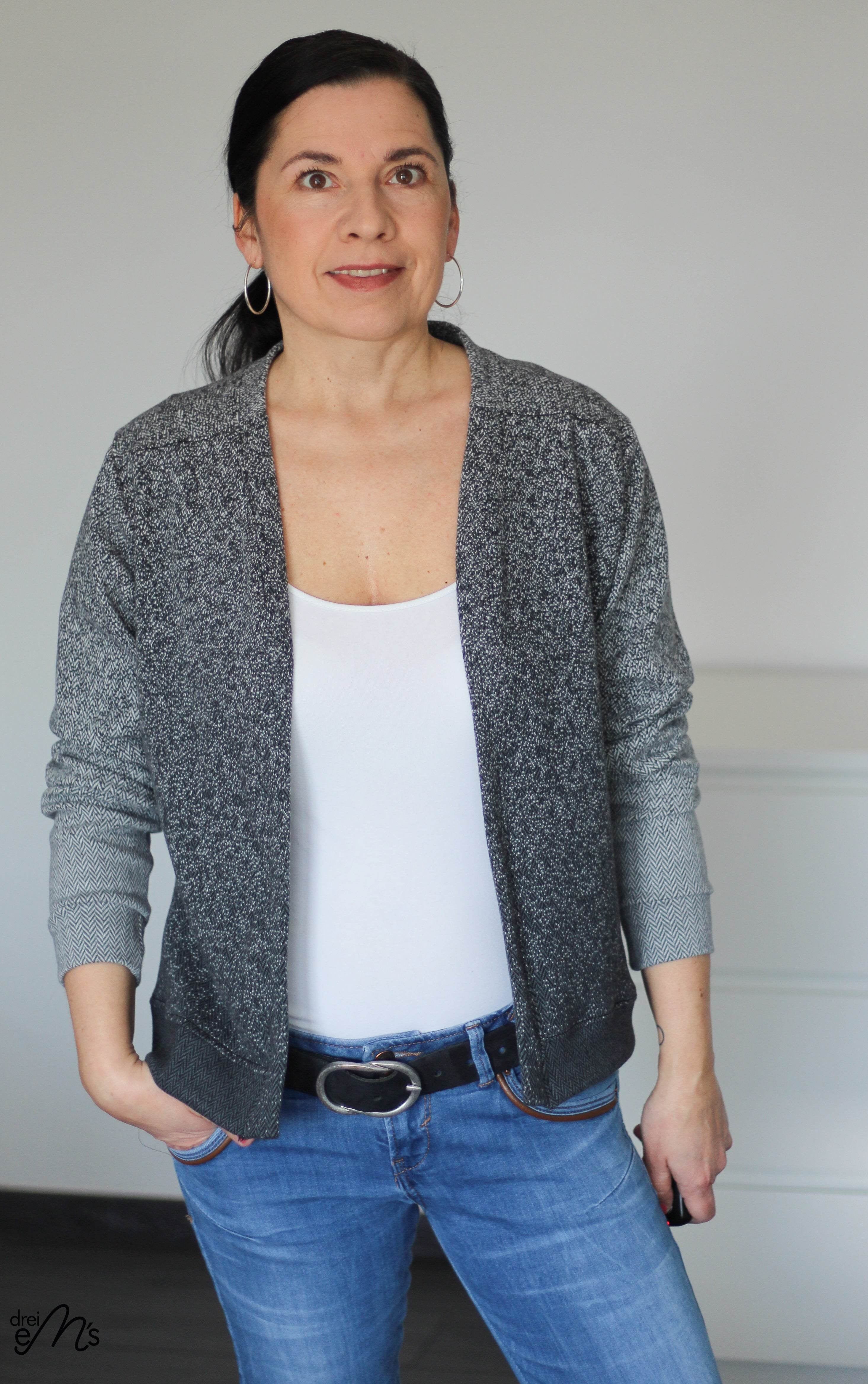 Schnittmuster Cardigan VARENNA Gr. 34-54 : - Sewando