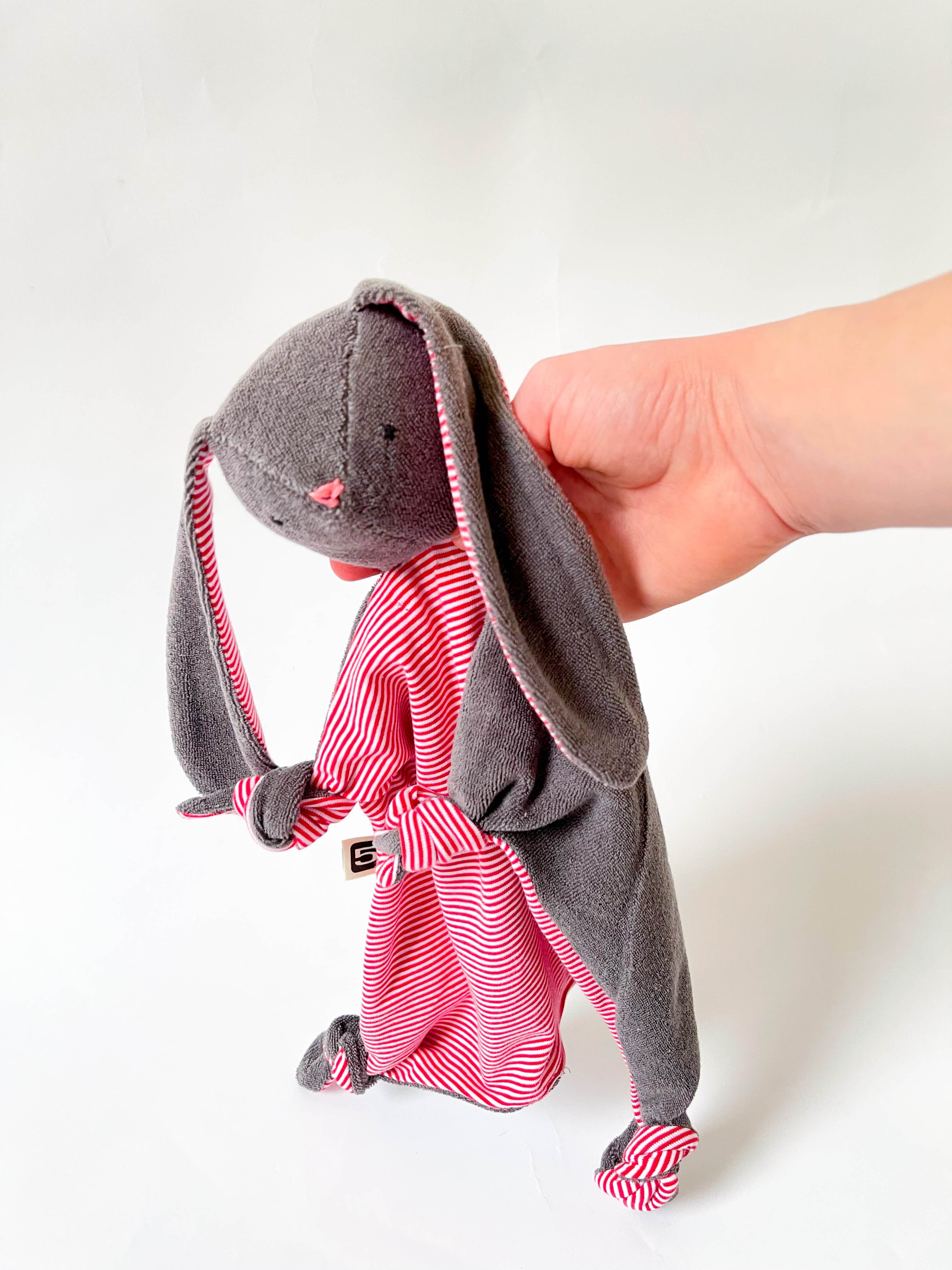 Hase HENNI Schmusetuch / Schnuffeltuch Schnittmuster : - Sewando