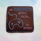 5x Stickdatei "Zocker" Controller mit Text