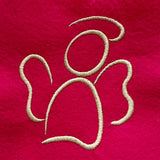 6x Stickdatei Engel Schutzengel Satinstick - Sewando