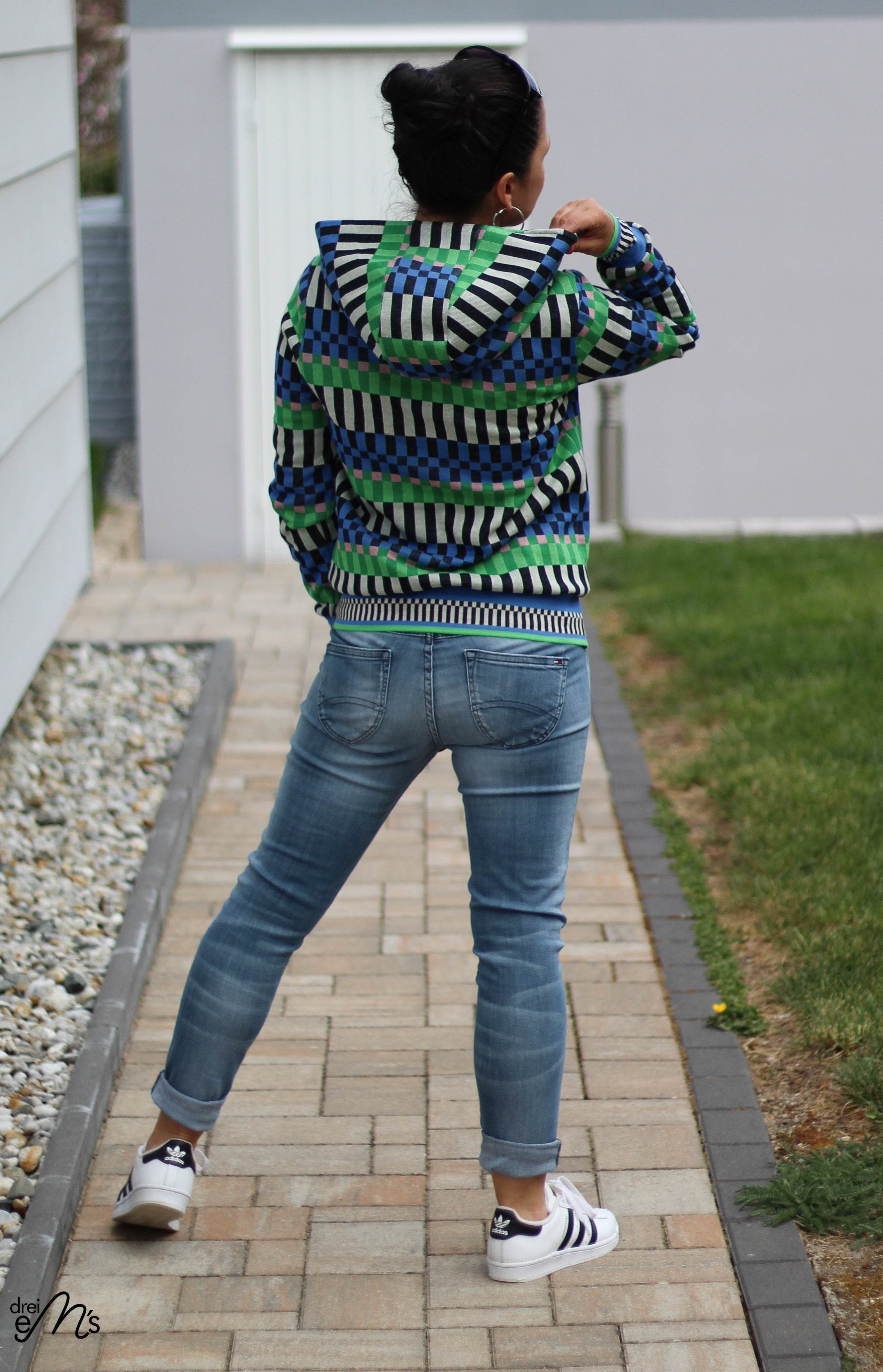 Schnittmuster Hoodie AROSA Gr. XS-XXXL : - Sewando