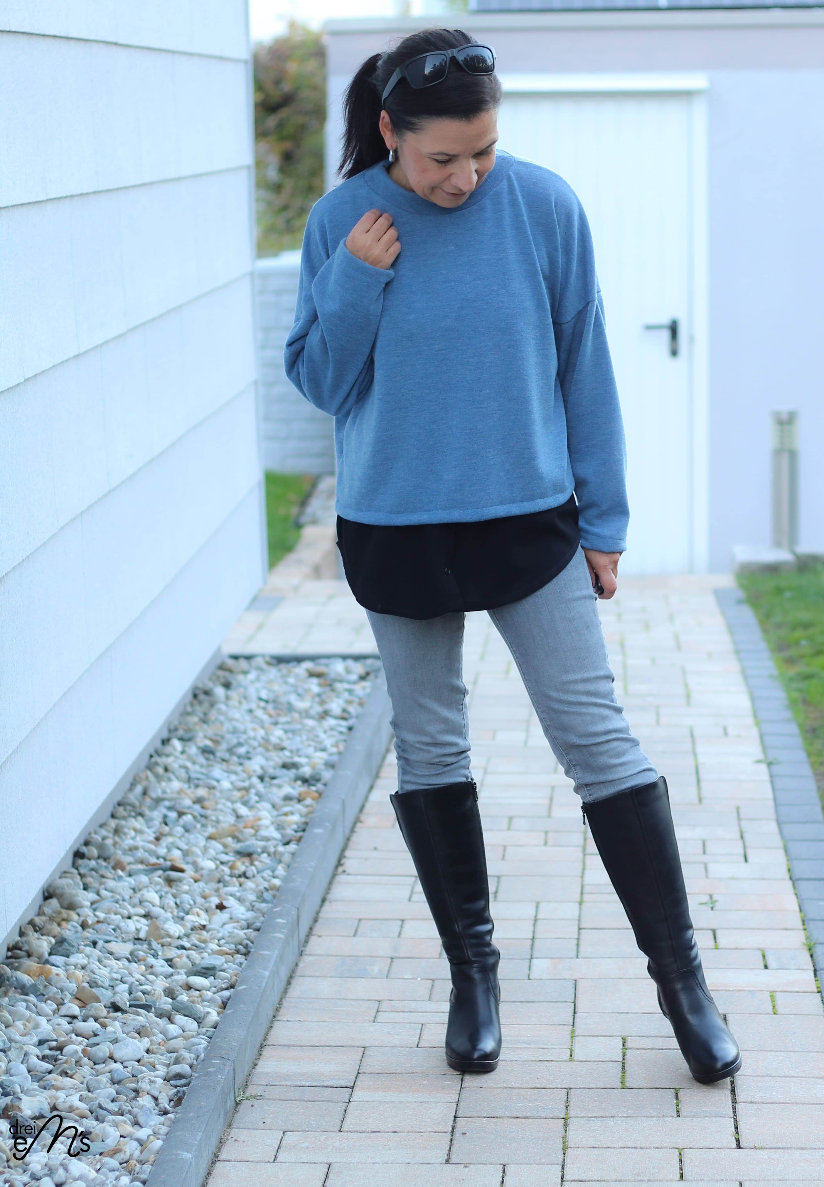 Schnittmuster Pullover SELBITZ Gr. 32-56 - Sewando