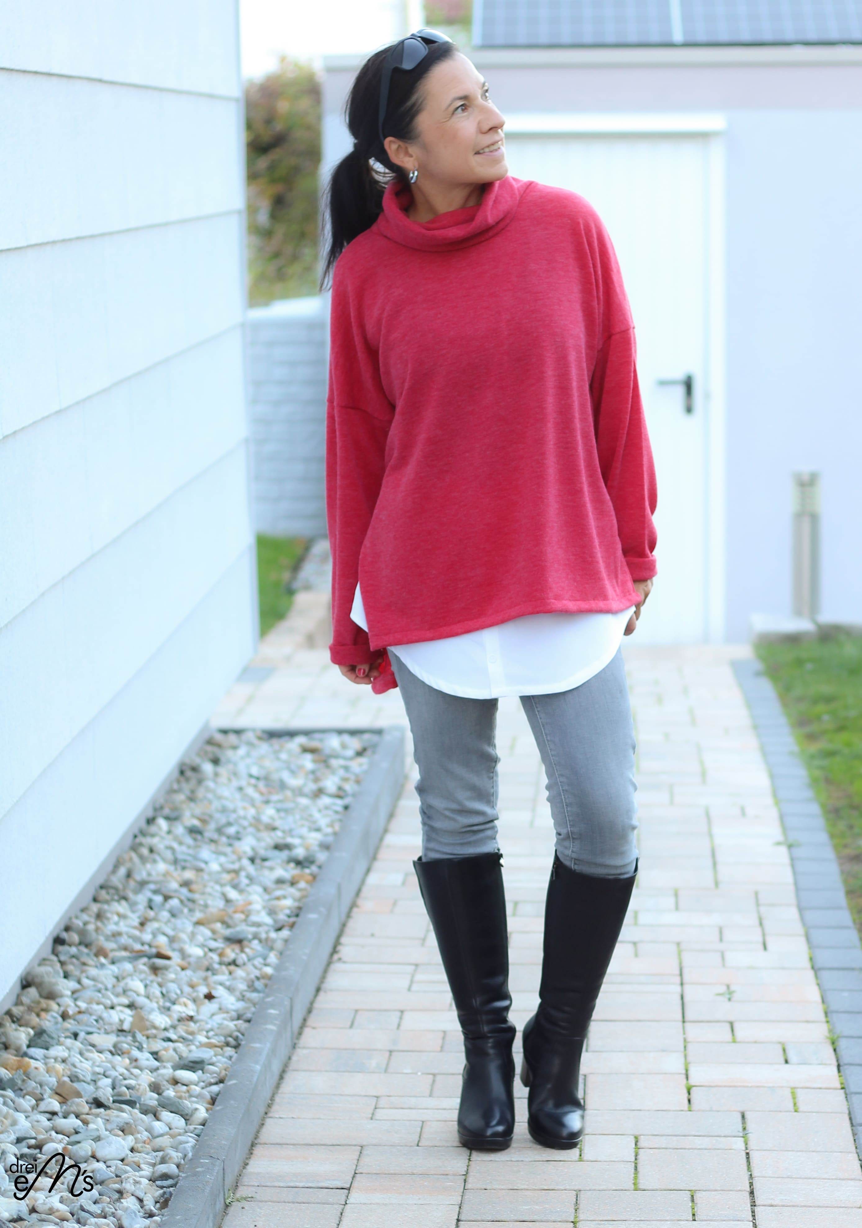 Schnittmuster Pullover SELBITZ Gr. 32-56 - Sewando