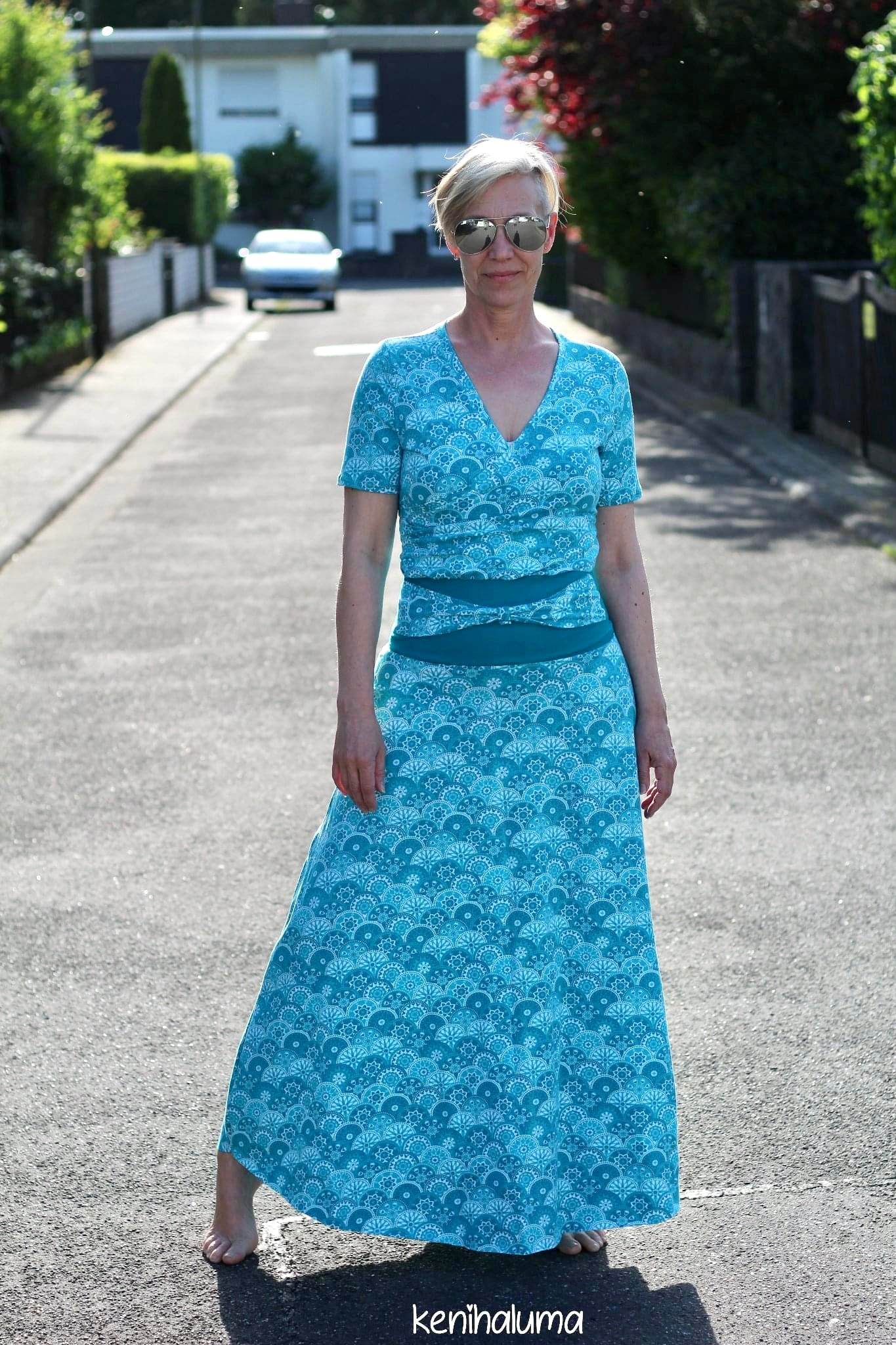 Schnittmuster Kleid / Shirt Lipine, Grösse 32-50 - Sewando