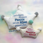 7x Stickdatei ITH Kronenkissen Prinz - Sewando