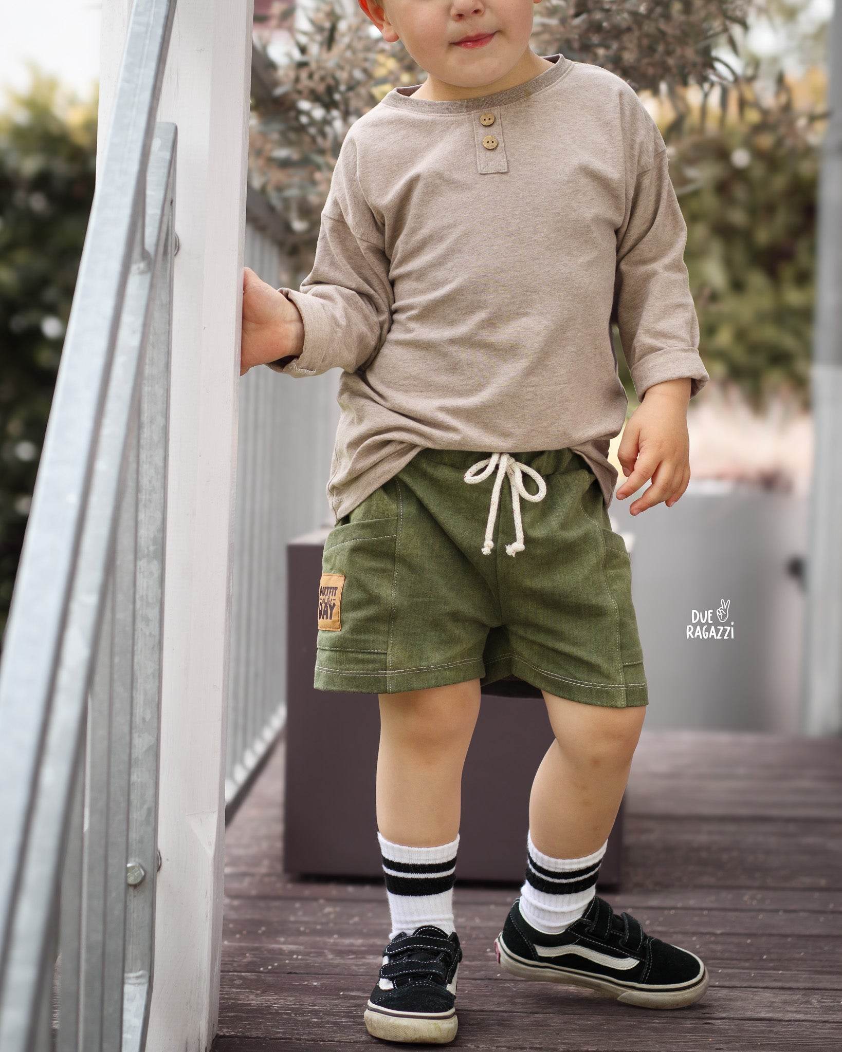 Beachshorts Loriot Mini Schnittmuster Gr. 56-110 - Sewando
