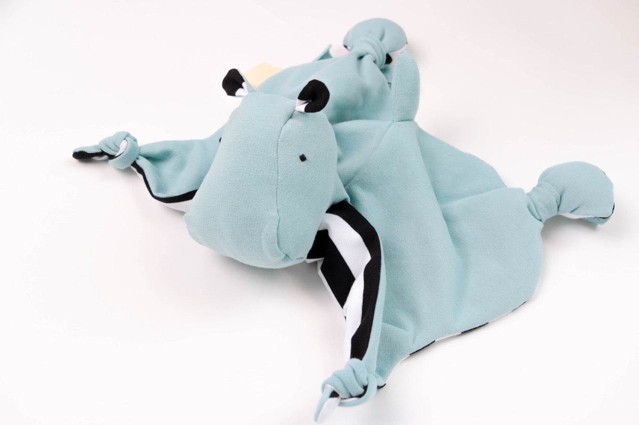 Hippo HELGA Schmusetuch / Schnuffeltuch Schnittmuster : - Sewando
