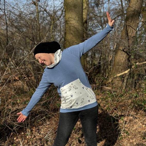 Schnittmuster Main HooDily - Damenpullover mit Biesenoption – 34-50 - Sewando
