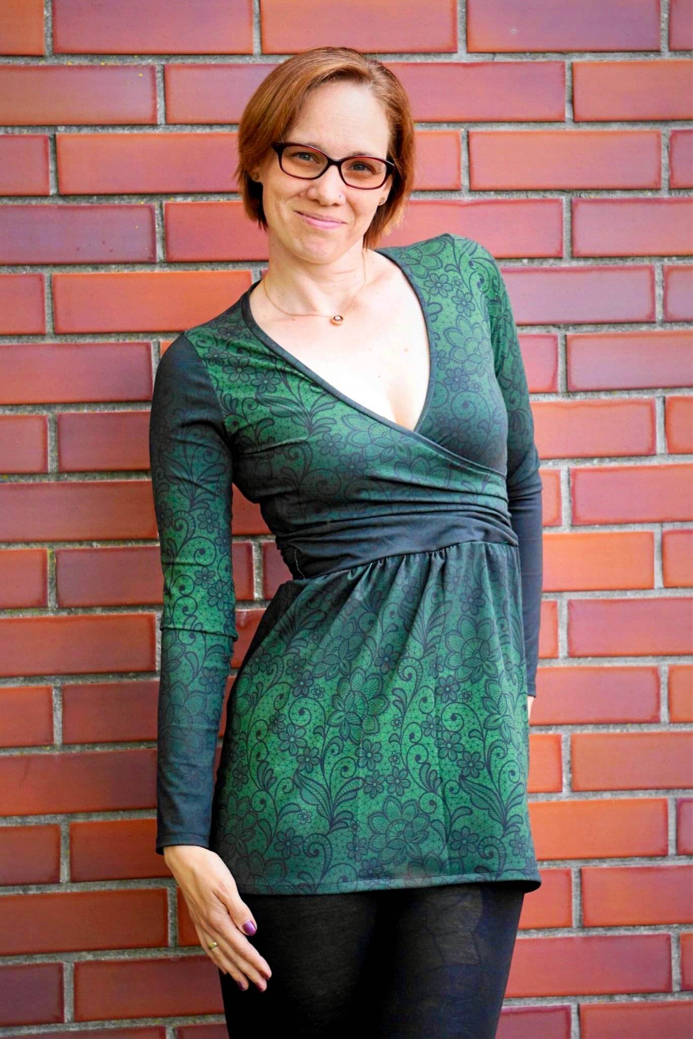 Schnittmuster Kleid / Shirt Lipine, Grösse 32-50 - Sewando