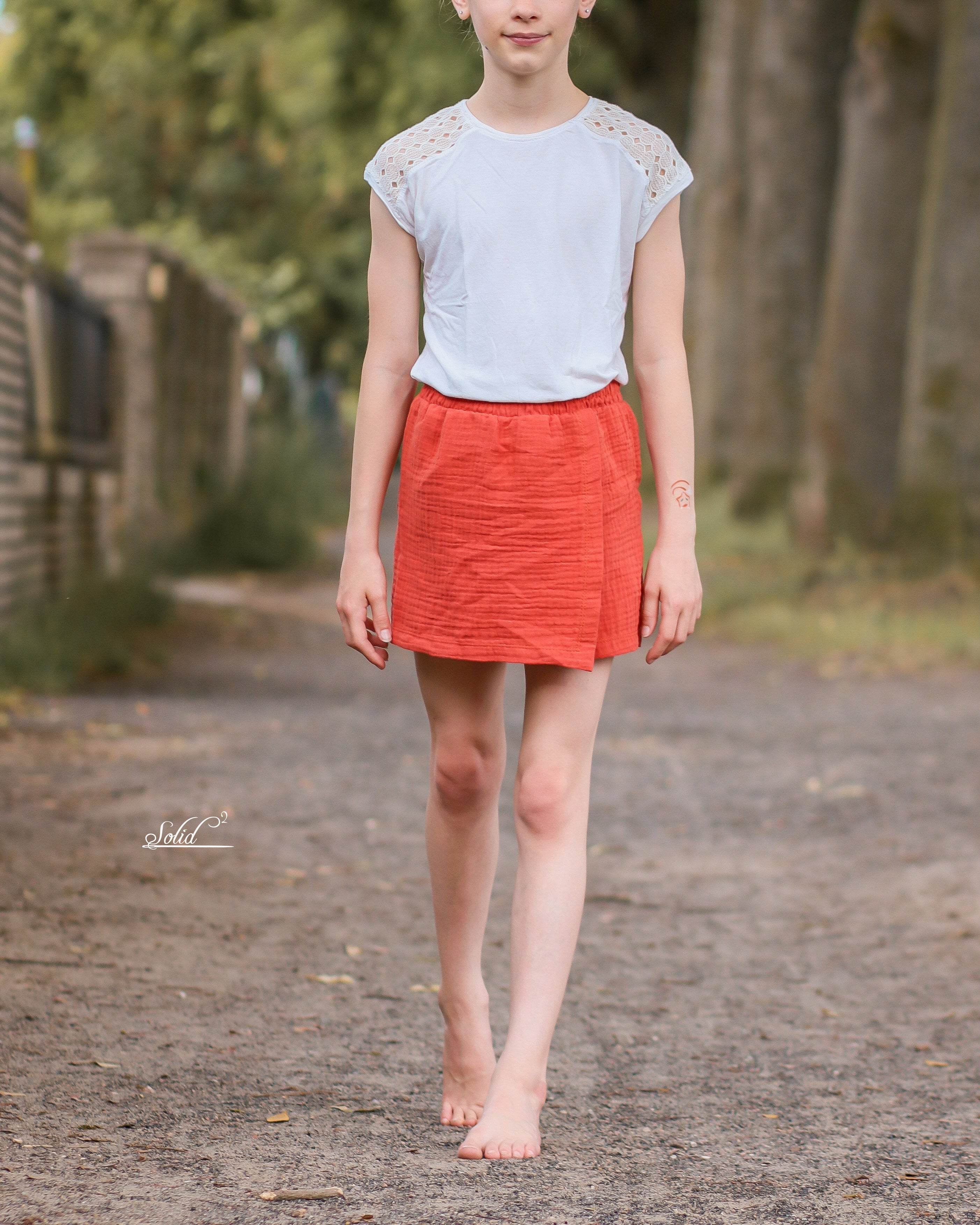 Schnittmuster CL*OVELY SKORT KIDS 80-164 - Sewando