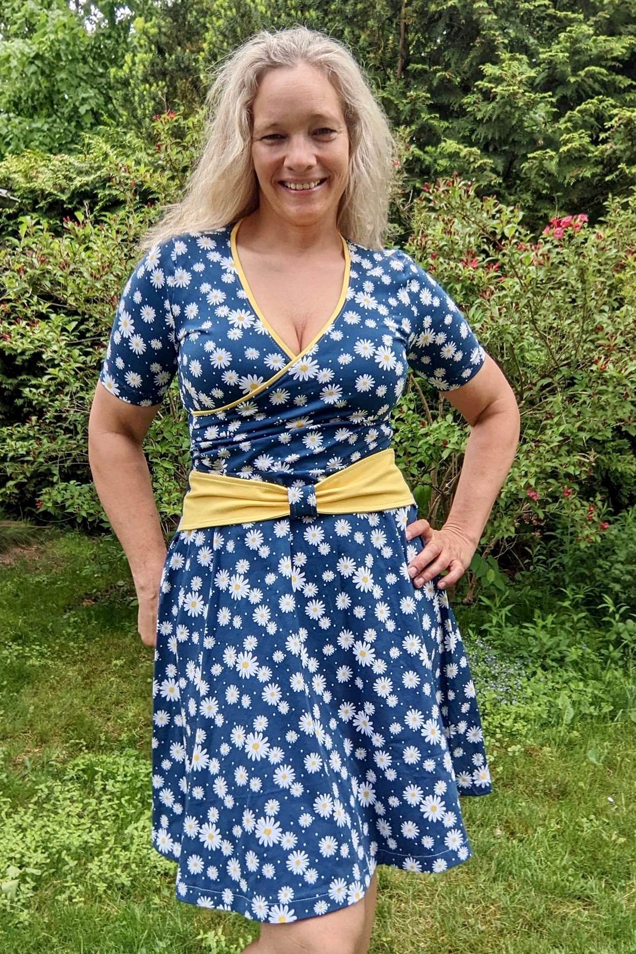 Schnittmuster Kleid / Shirt Lipine, Grösse 32-50 - Sewando
