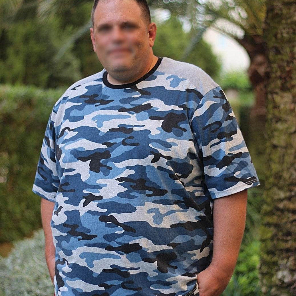 T-Shirt MICHA Schnittmuster+Nähanleitung Gr. 4-10XL | BU 132-158 cm : - Sewando