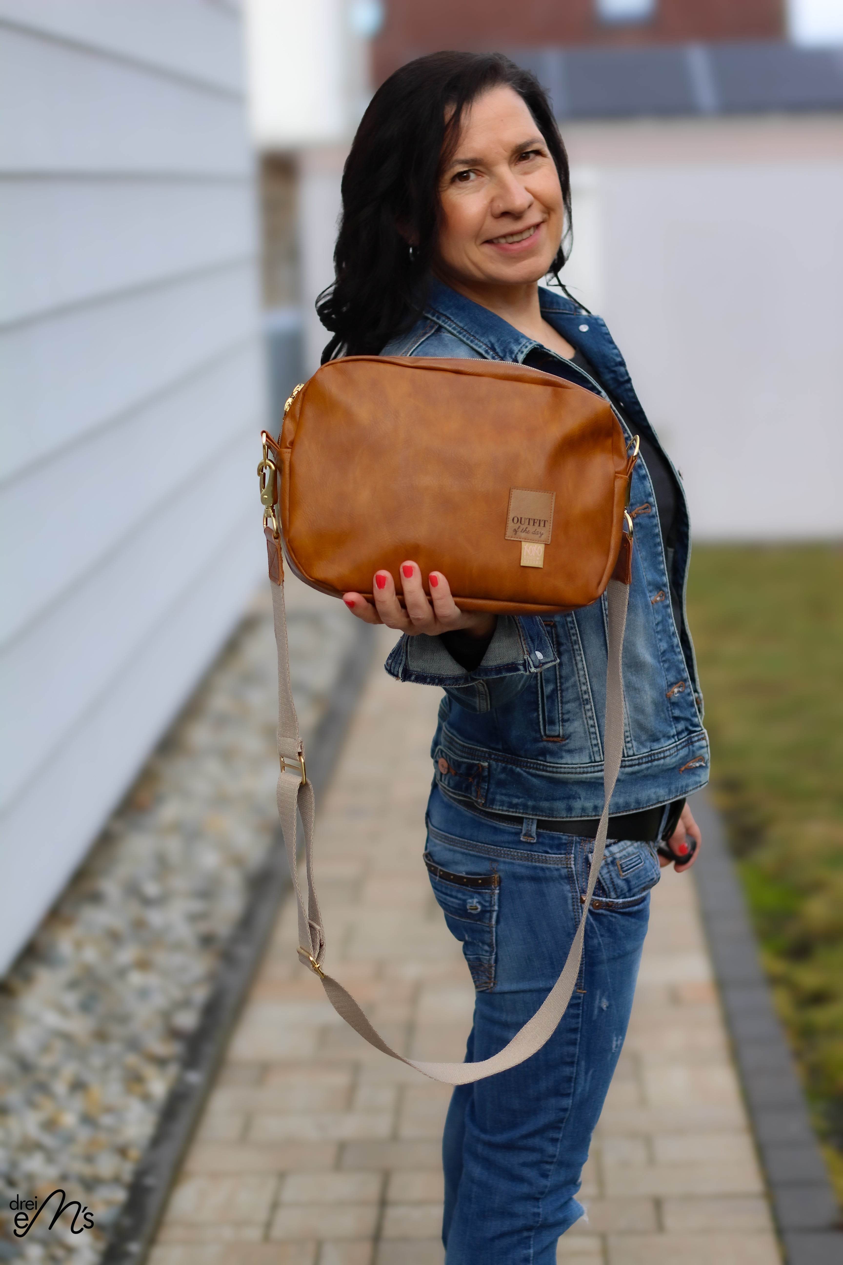 Schnittmuster Crossbag Tasche TROGEN + Videoanleitung : - Sewando