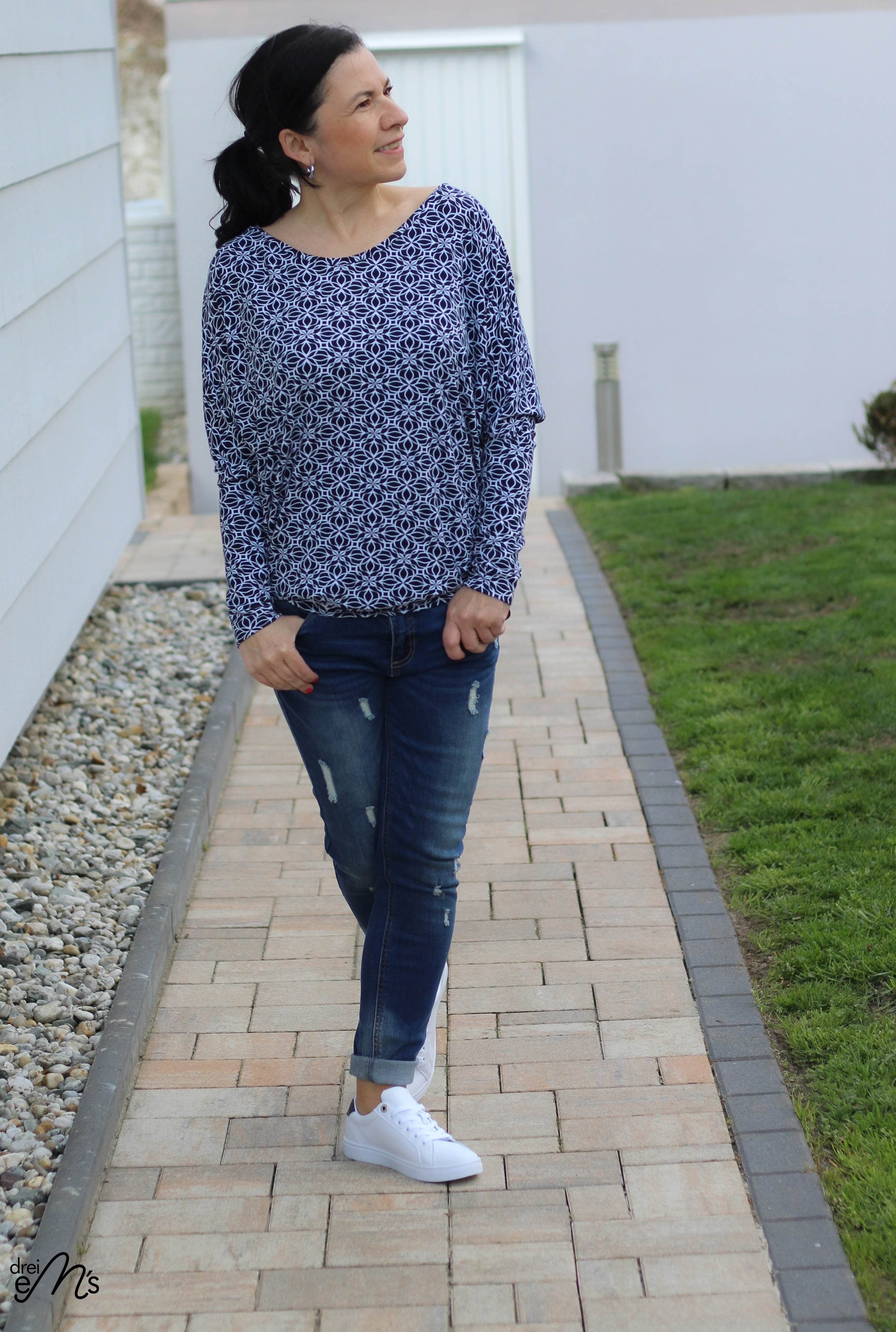 Schnittmuster Shirt HEMAU Gr. 34-56 : - Sewando