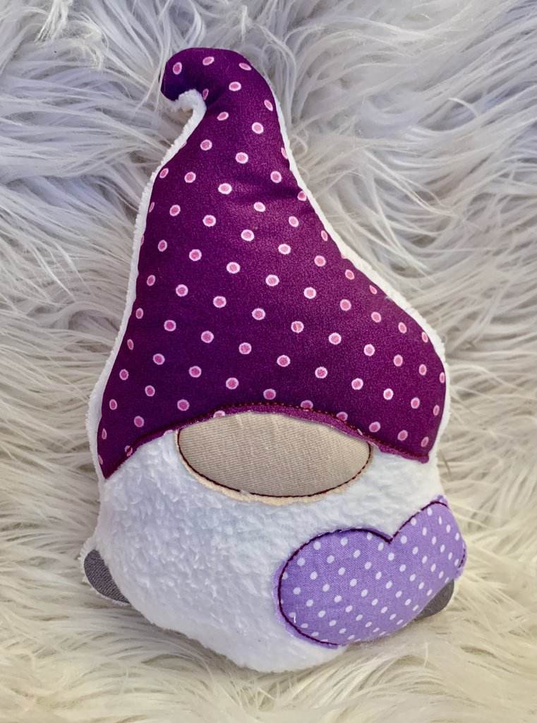 Stickdatei Doodle Wichtel Gnome mit Herz In the Hoop Set 907 - Sewando