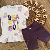Stickdatei Applikation Schriftzug Beautiful