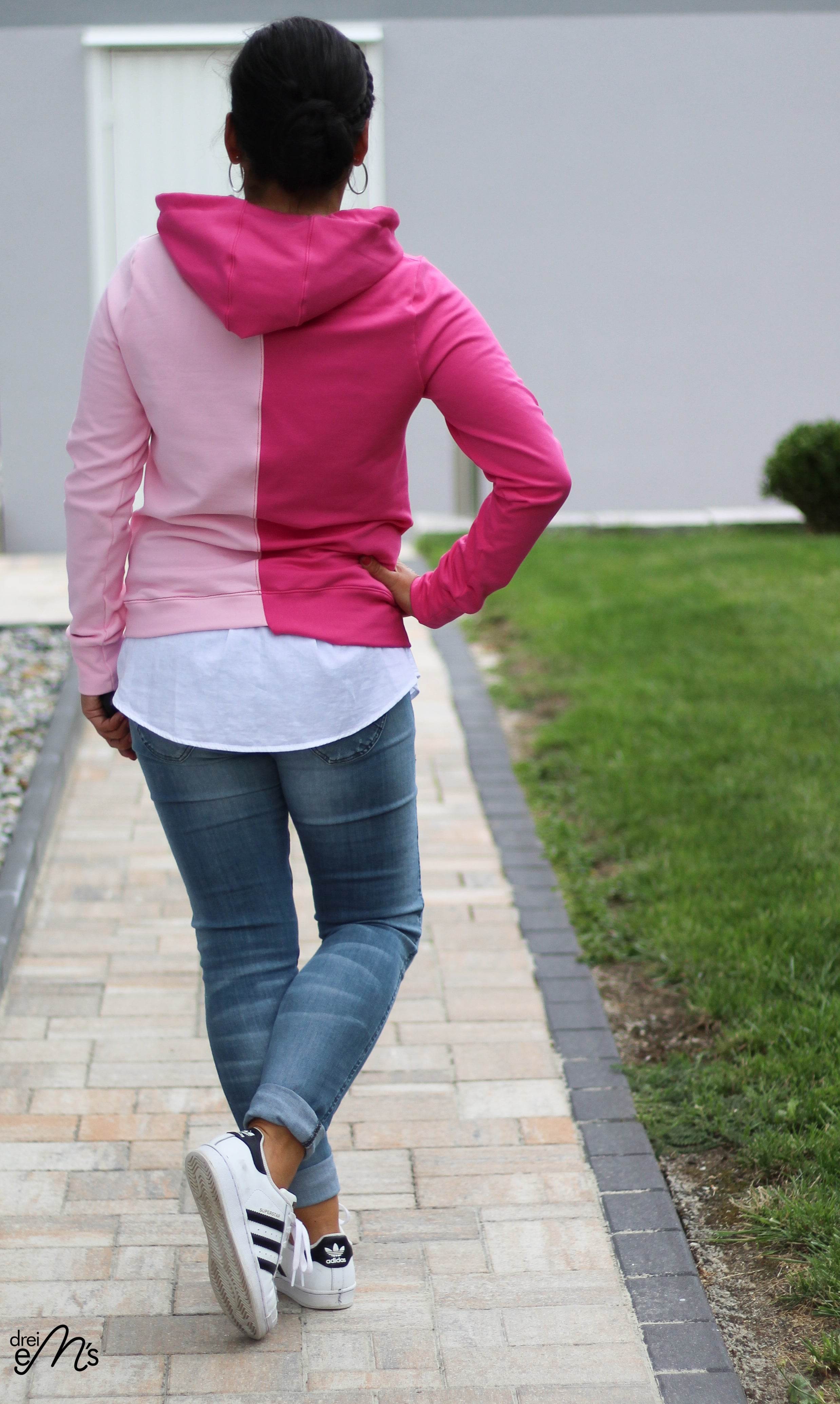 Schnittmuster Hoodie AROSA Gr. XS-XXXL : - Sewando