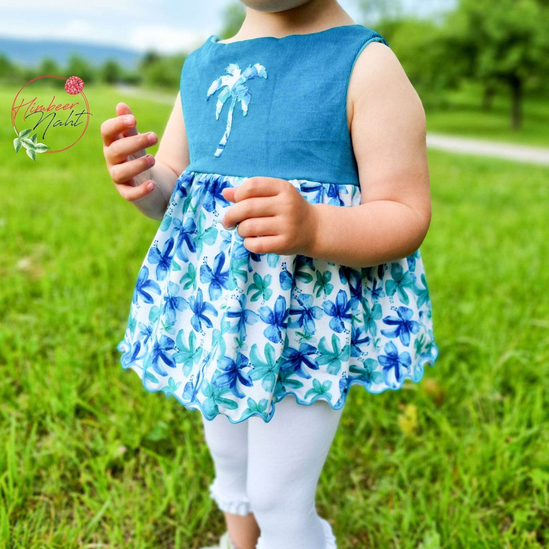 Schnittmuster Kleid Elisa Sommerkleid Stufenkleid Gr. 86-140 - Sewando