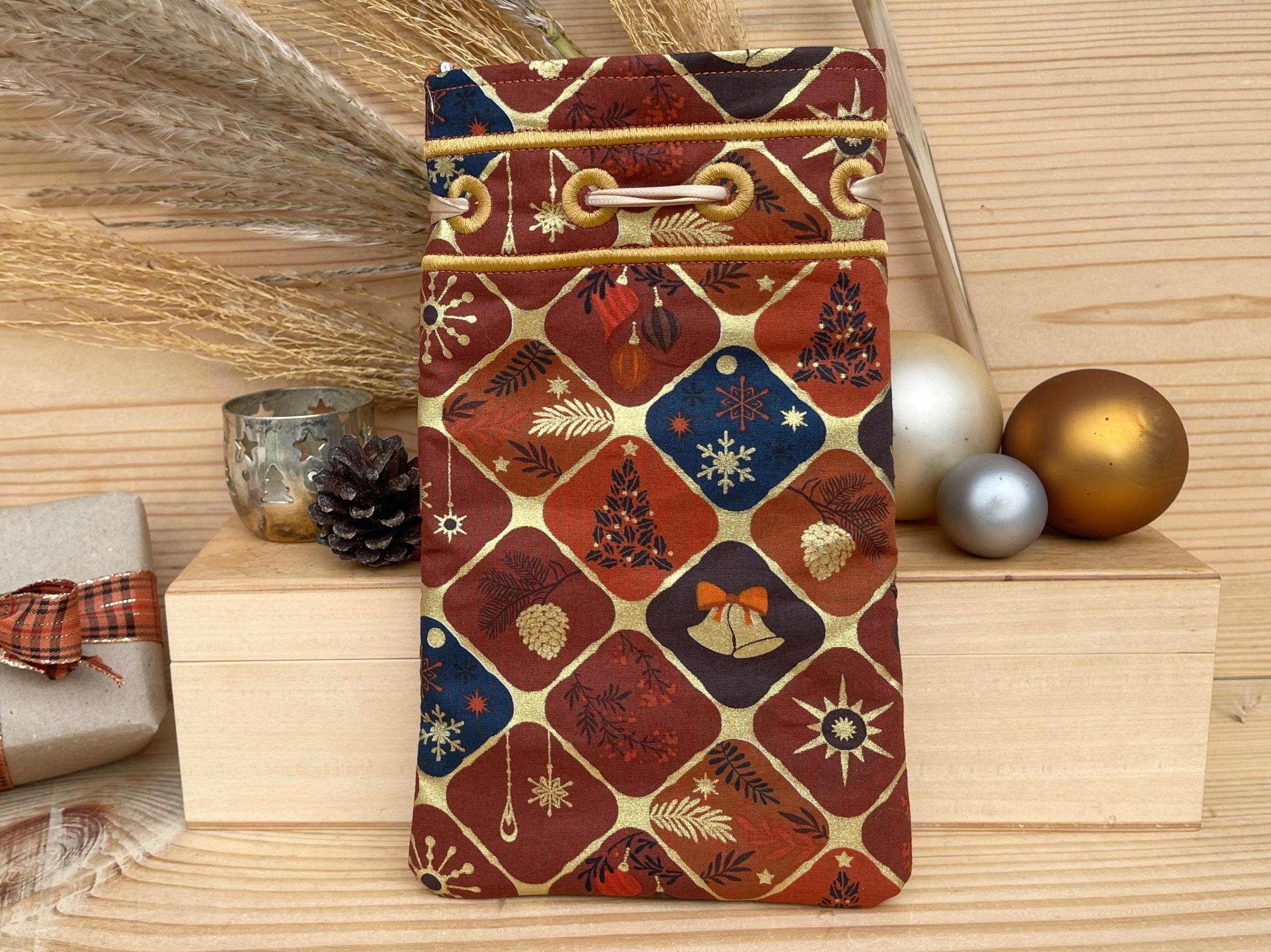 Stickdatei Geschenkbeutel in 15x24, ITH Beutel “Wrap” mit Innenfutter - Sewando