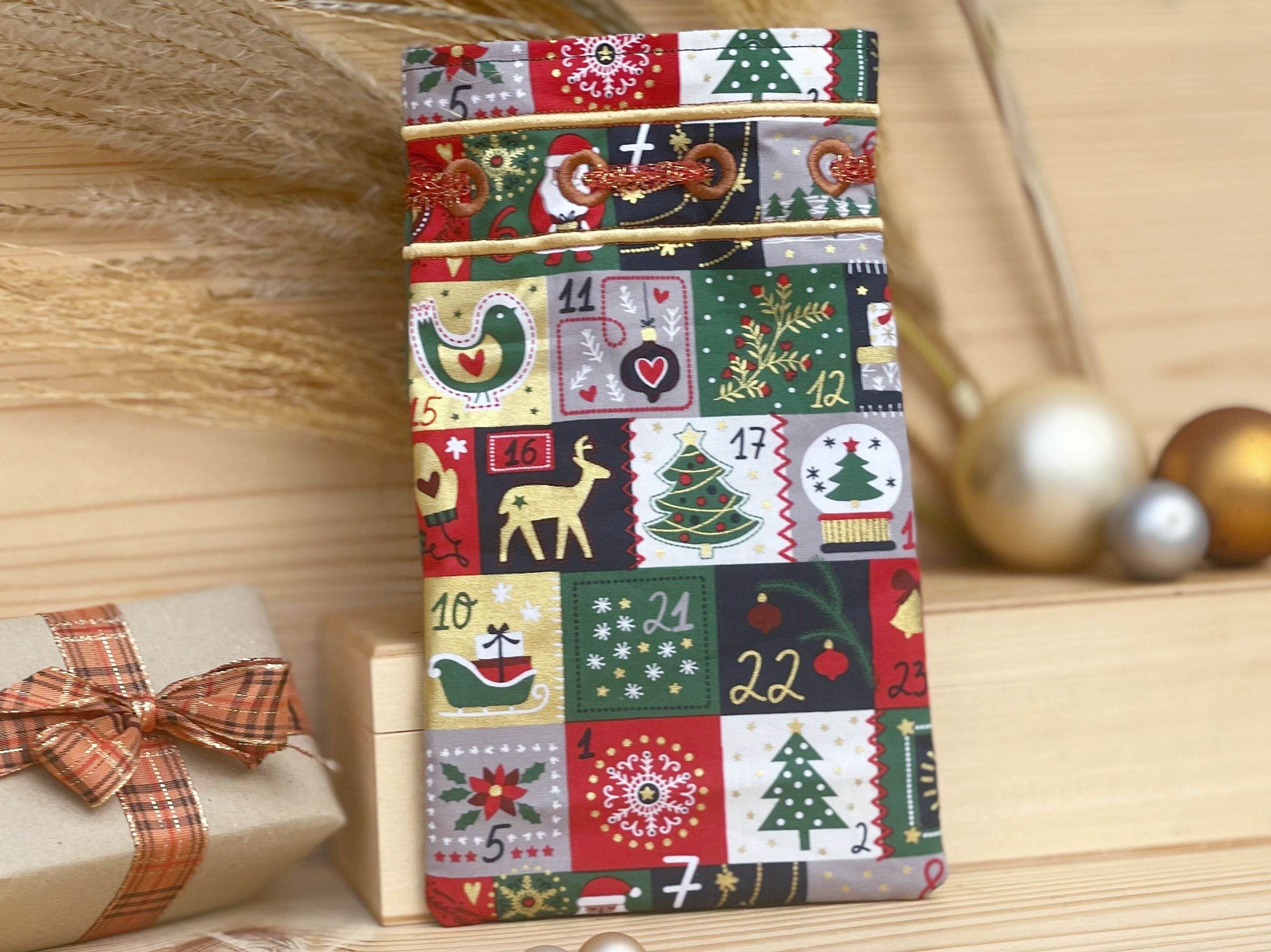 Stickdatei Geschenkbeutel in 16x26, ITH Beutel “Wrap” mit Innenfutter - Sewando