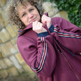 Oversize Sweatjacke #seweasy Damen Gr. 32-60