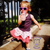 Schnittmuster Main WaveSkirt (kurz) - Kinder Drehrock/ Zippelrock - 92-134