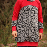 Schnittmuster Longhoodie "Cinnamon Moon" Gr. 80-164