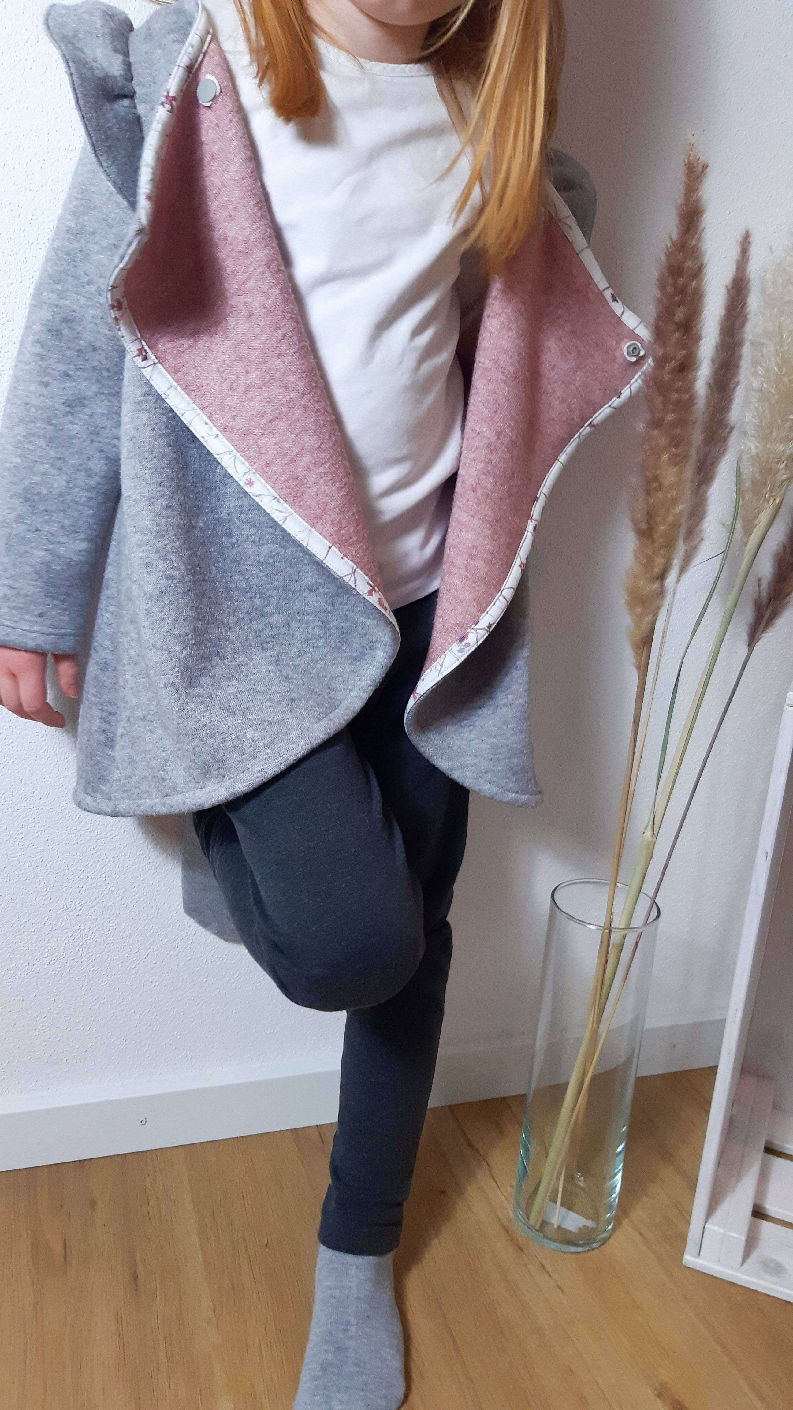 Schnittmuster Cardigan Clara Größen 86-140 - Sewando