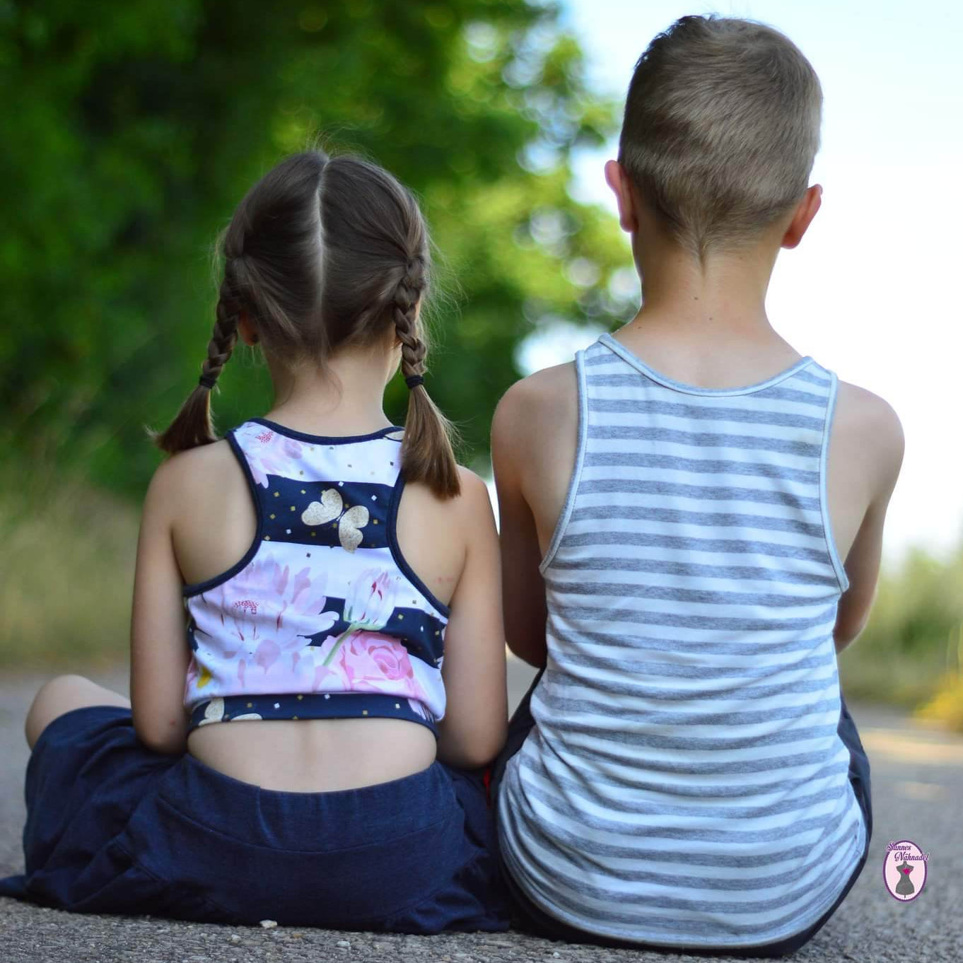Ebook SummerGirl und MuckieBoy Kids 80-140 Schnittmuster - Sewando