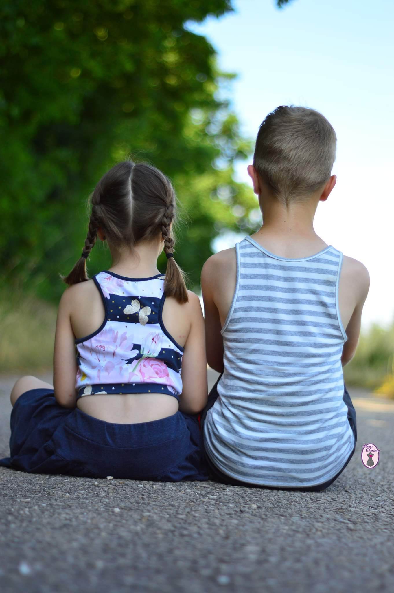 Ebook SummerGirl und MuckieBoy Kids 80-140 Schnittmuster - Sewando