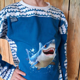 Schnittmuster Main ChillShirt - Langarm/Kurzarm Shirt mit überschnittenen Ärmeln & Teilungen - 80-164 - Sewando