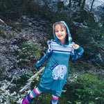 Schnittmuster Sweatkleid Milli inkl. Beamerdatei GR. 116-140 - Sewando
