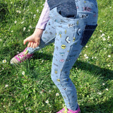 Schnittmuster Jeggings Stacey für Kinder Gr. 80-164 - Sewando