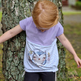 Schnittmuster Main Raff Shirt & Dress -(Kombibook) - Kinder Kleid und Shirt - 80-152