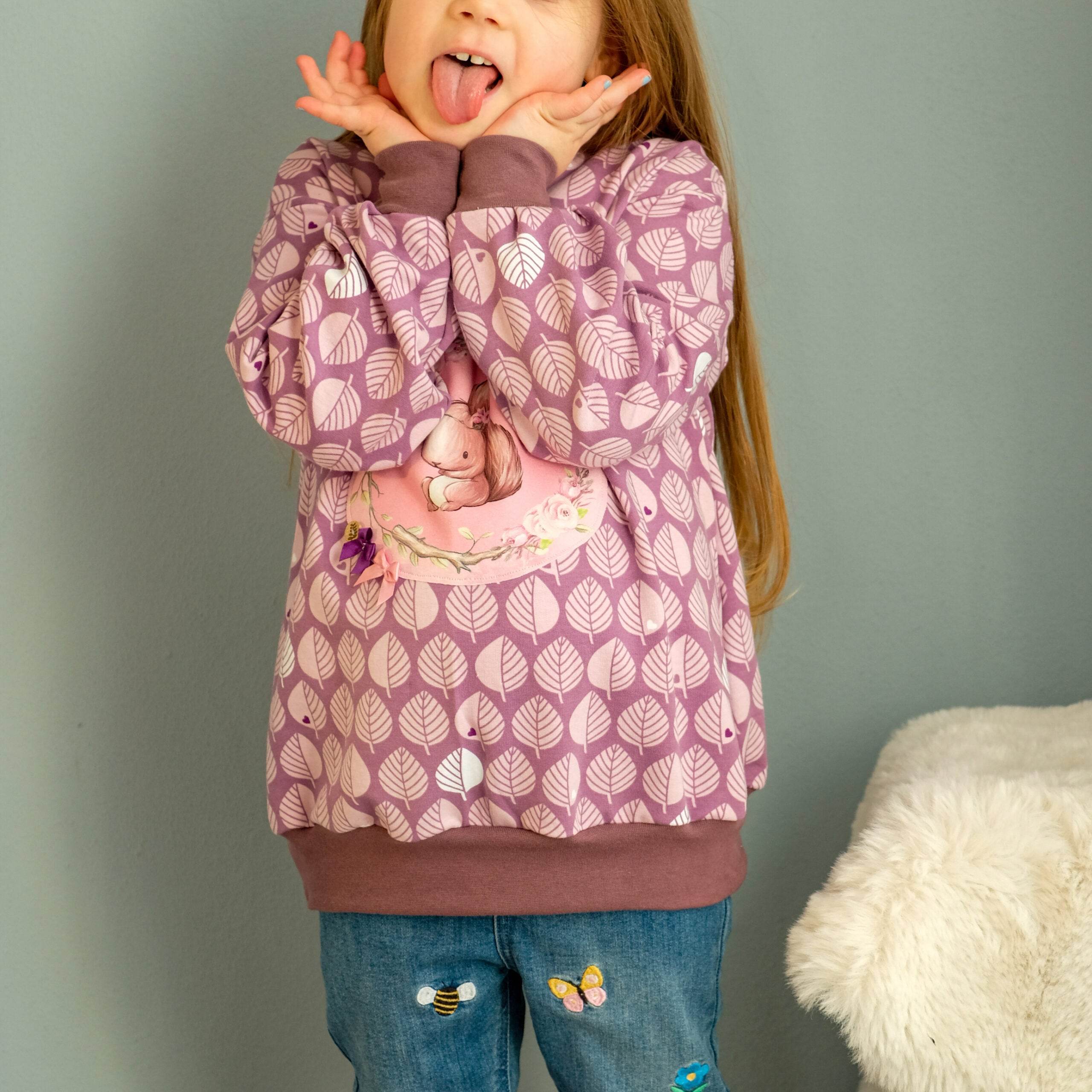 Schnittmuster E-Book MiniHeimelig Oversize Pullover Gr. 86-164 - Sewando