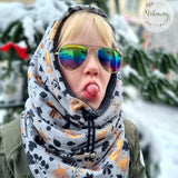 Schnittmuster Main HeadWarmer - Kapuzenschal -  Ko. 49-61