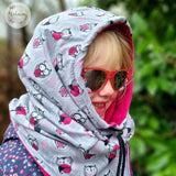 Schnittmuster Main HeadWarmer - Kapuzenschal -  Ko. 49-61