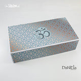 Digipapier-Set blaue Indische Muster - Druckvorlage, Musterpapier, Designpapier, Sublimation - Sewando