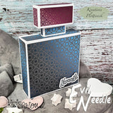 Digipapier-Set blaue Indische Muster - Druckvorlage, Musterpapier, Designpapier, Sublimation - Sewando