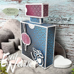 Digipapier-Set blaue Indische Muster - Druckvorlage, Musterpapier, Designpapier, Sublimation - Sewando