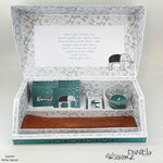 Digipapier-Set grüne Indische Muster - Druckvorlage, Musterpapier, Designpapier, Sublimation - Sewando