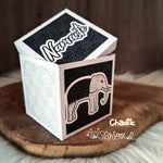 Digipapier-Set grüne Indische Muster - Druckvorlage, Musterpapier, Designpapier, Sublimation - Sewando