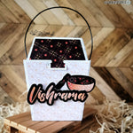 Digipapier-Set orangene Indische Muster - Druckvorlage, Musterpapier, Designpapier, Sublimation - Sewando