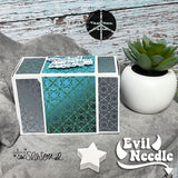 Digipapier-Set petrol-farbene Indische Muster - Musterpapier, Designpapier, Sublimation - Sewando