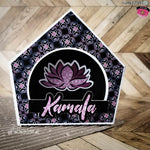 Digipapier-Set violette Indische Muster - Druckvorlage, Musterpapier, Designpapier, Sublimation - Sewando