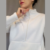 Schnittmuster Pullover mit Reißverschluss Stehkragen PDF Schnittmuster Sweater