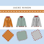 Schnittmuster Damen Jacke Ninon Gr. 34-54 + Video - Sewando