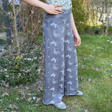 Schnittmuster Hose Weite Winter Sicht
